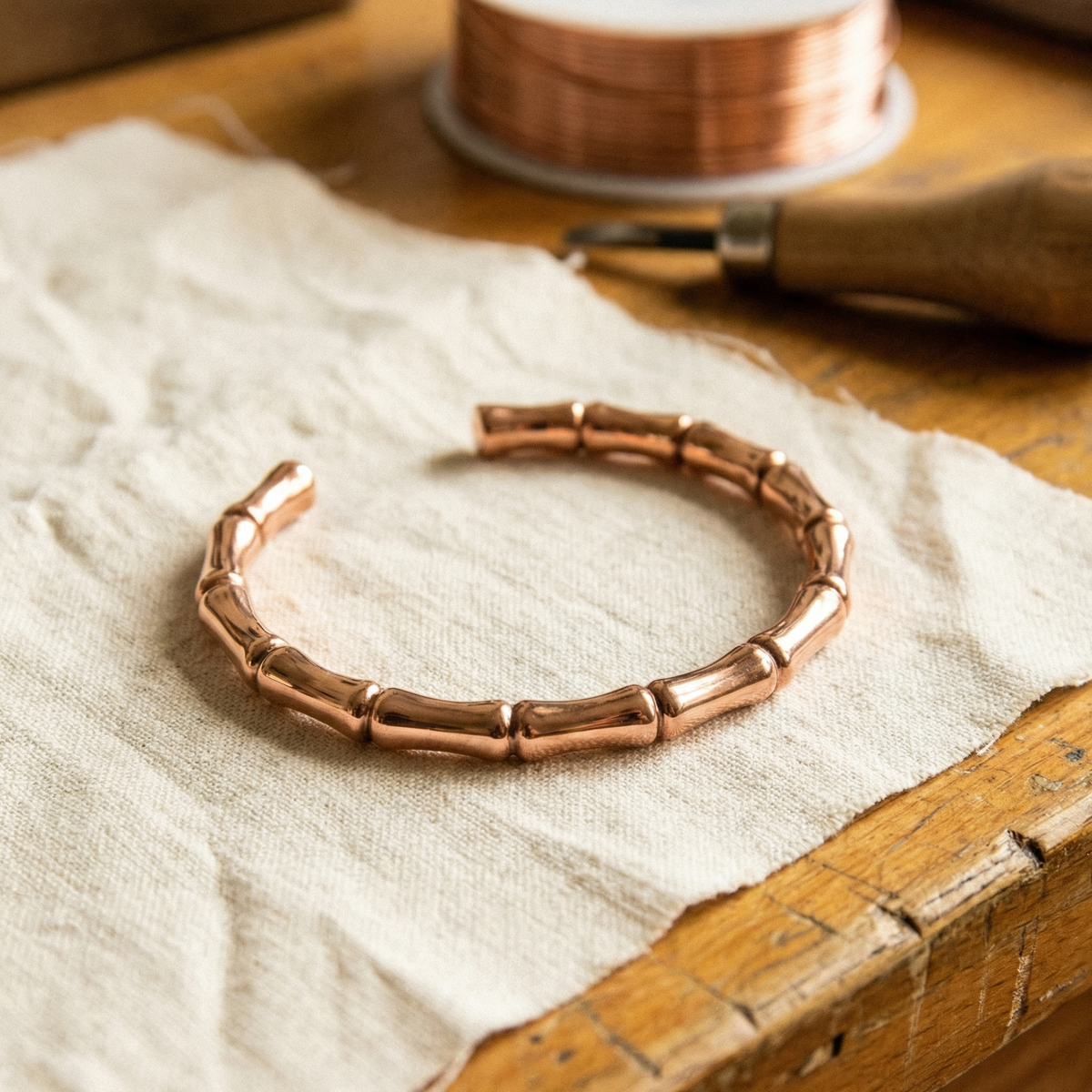 Luma & Reed Copper Bracelet “Grove”