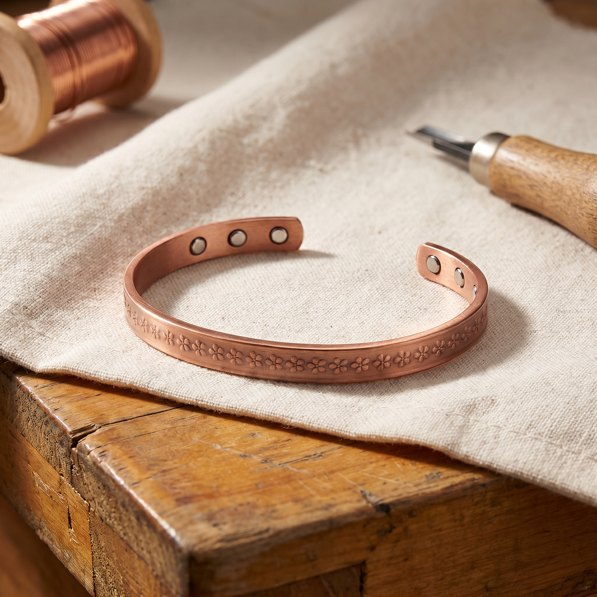 Luma & Reed Copper Bracelet “Lake”