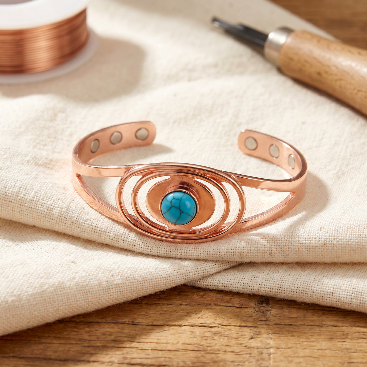 Luma & Reed Copper Bracelet “Sedge”
