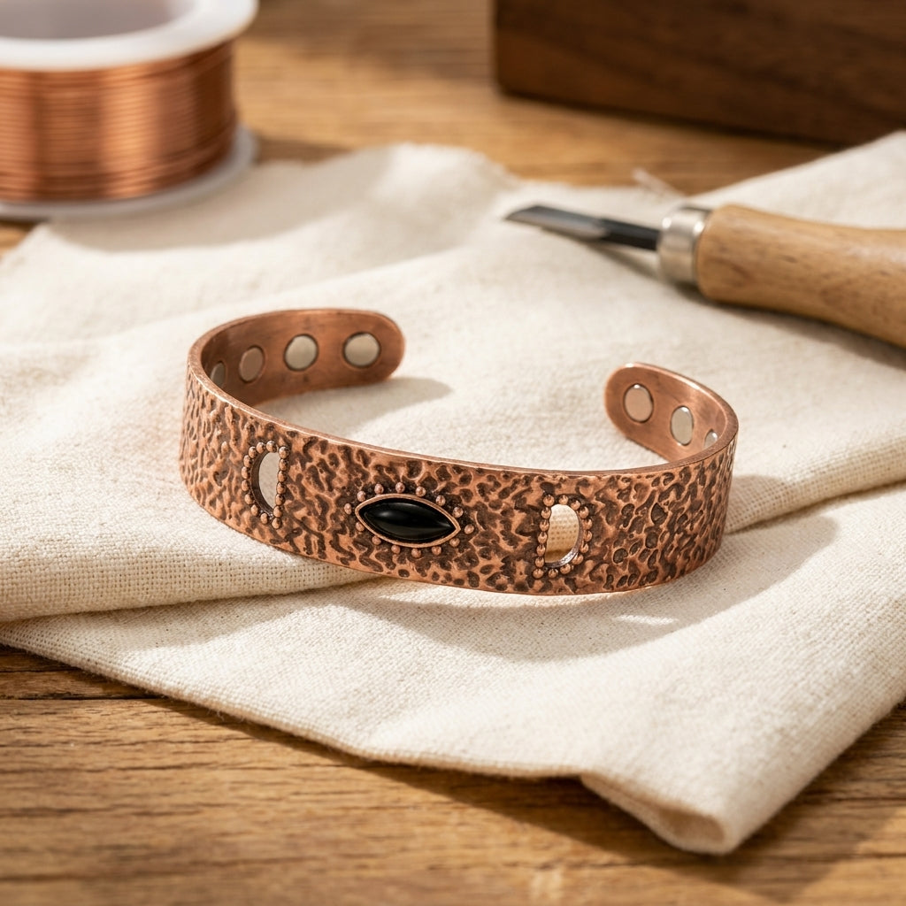 Luma & Reed Copper Bracelet “Morning Mist”
