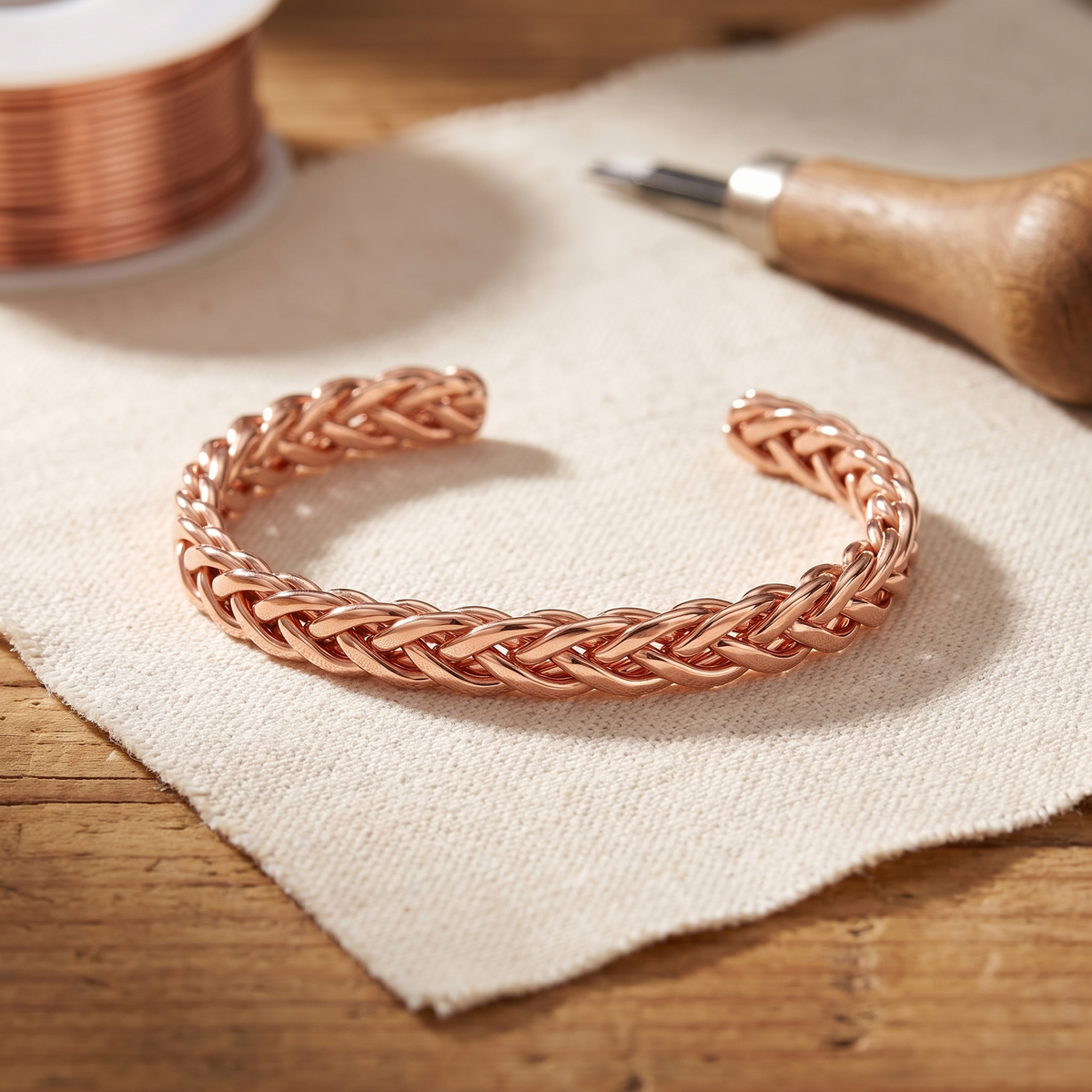 Luma & Reed Copper Bracelet “Bramble Vine”