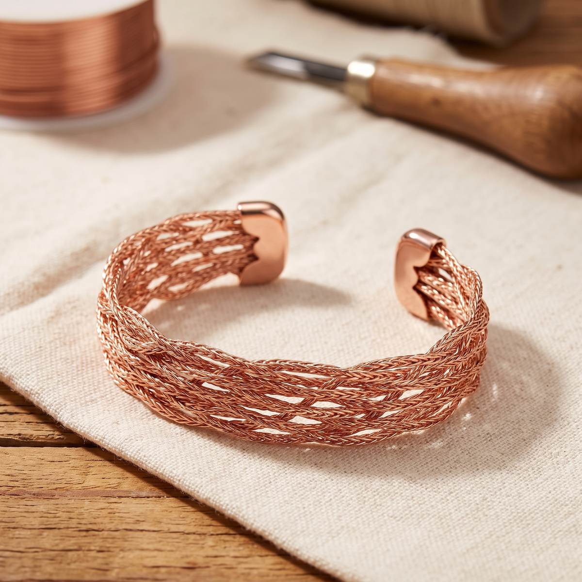 Luma & Reed Copper Bracelet “Elk”