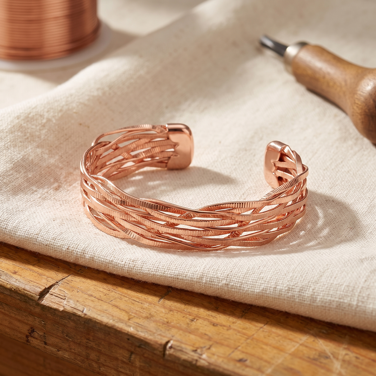 Luma & Reed Copper Bracelet “Breath”