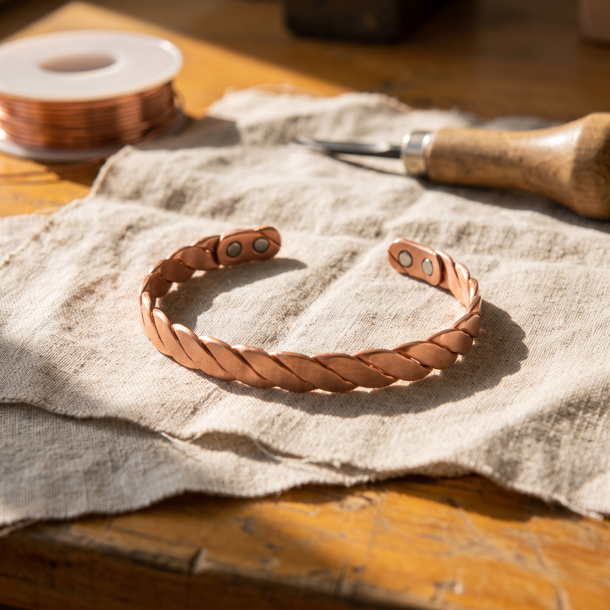 Luma & Reed Copper Bracelet “Reed”