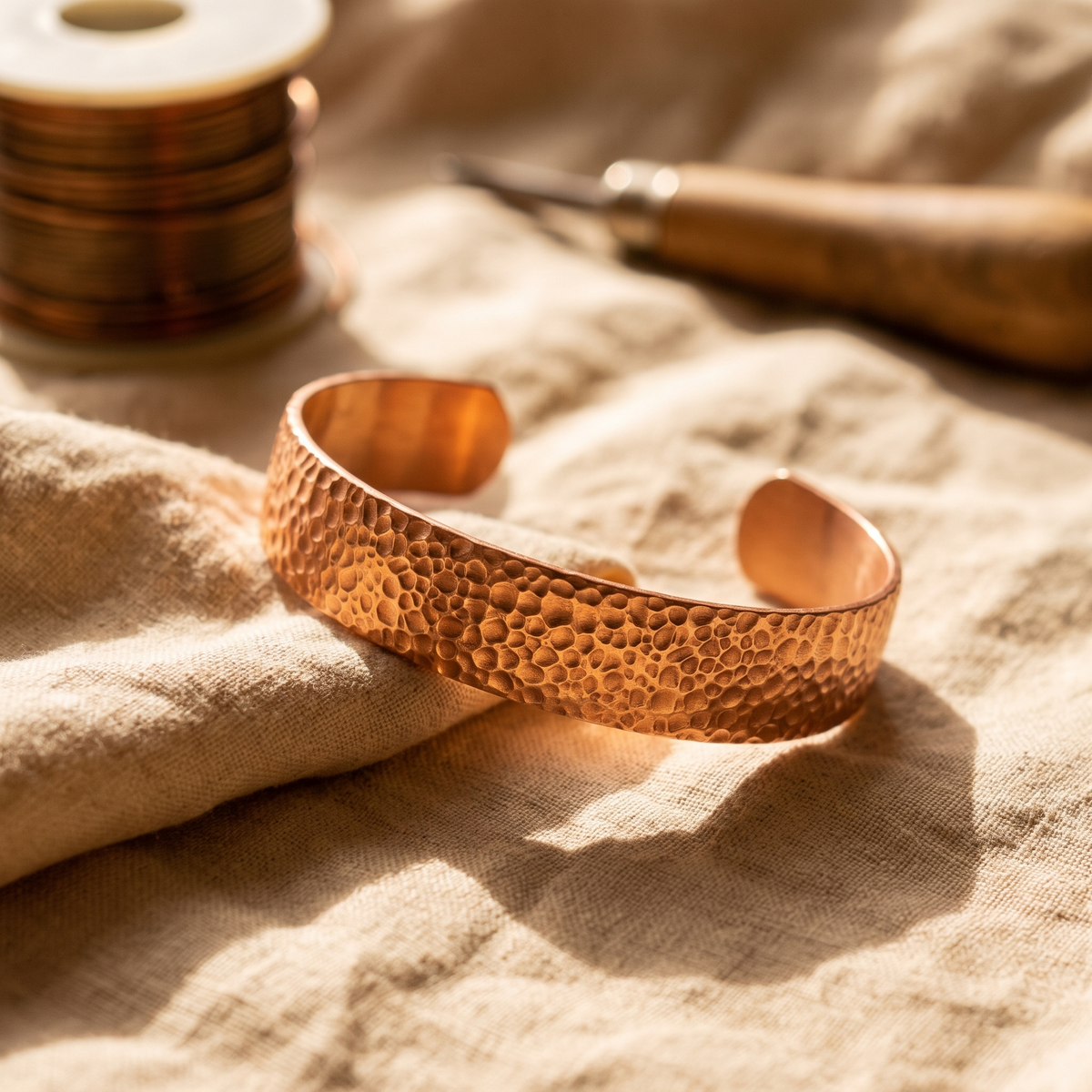 Luma & Reed Copper Bracelet “Moon”