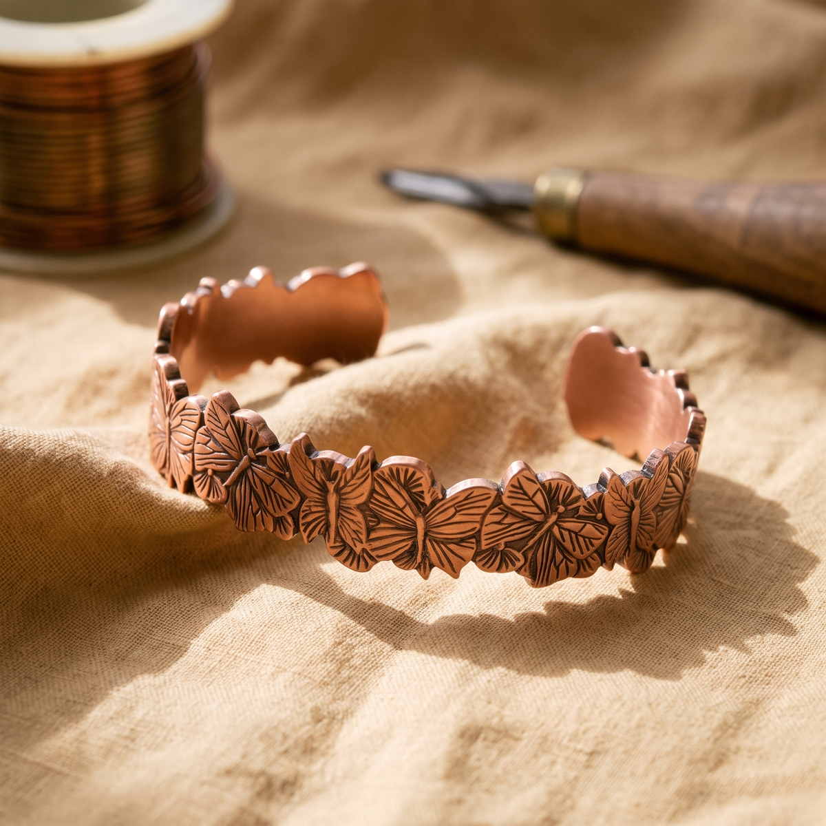 Luma & Reed Copper Bracelet “Sky”