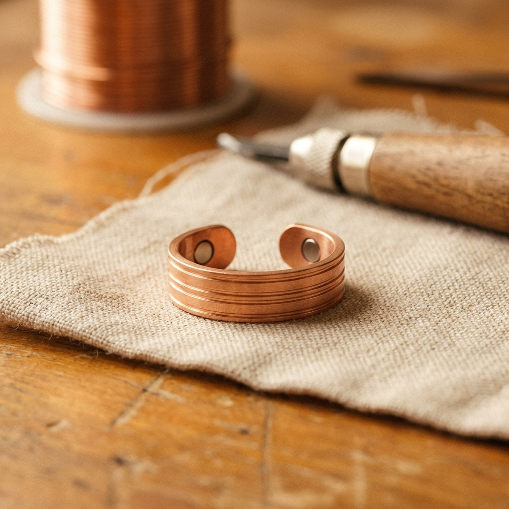 Luma & Reed Copper Ring “Band”