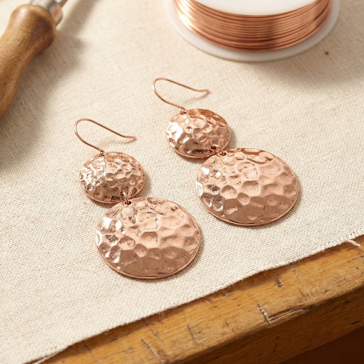 Luma & Reed Copper Earrings “Solstice”