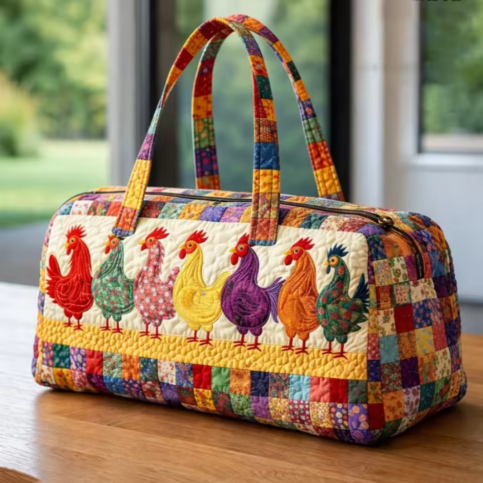 Soft Handmade Travel Bag