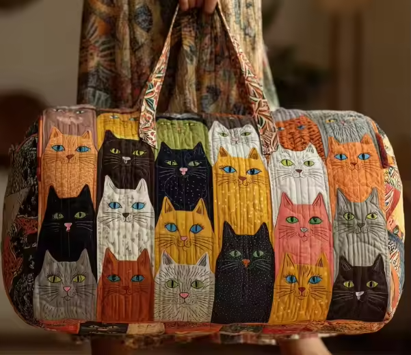 Soft Handmade Travel Bag