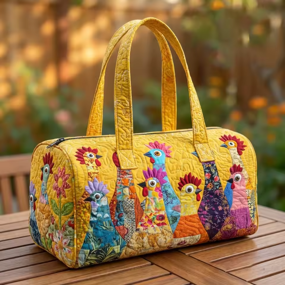 Soft Handmade Travel Bag