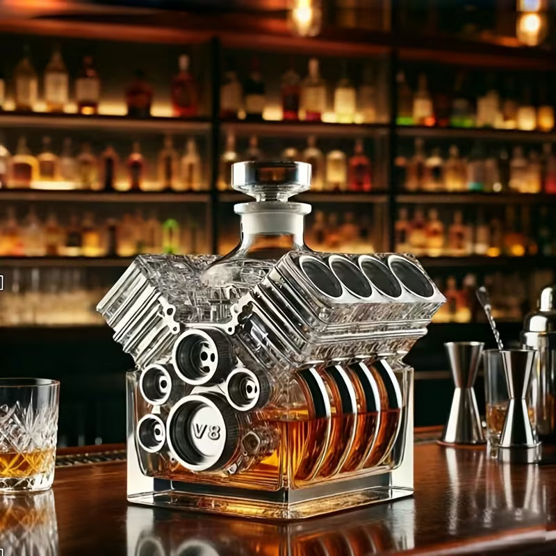 Whisky Decanter – V8 Engine Edition
