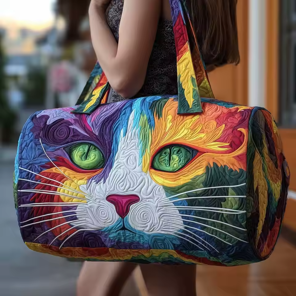 Soft Handmade Travel Bag