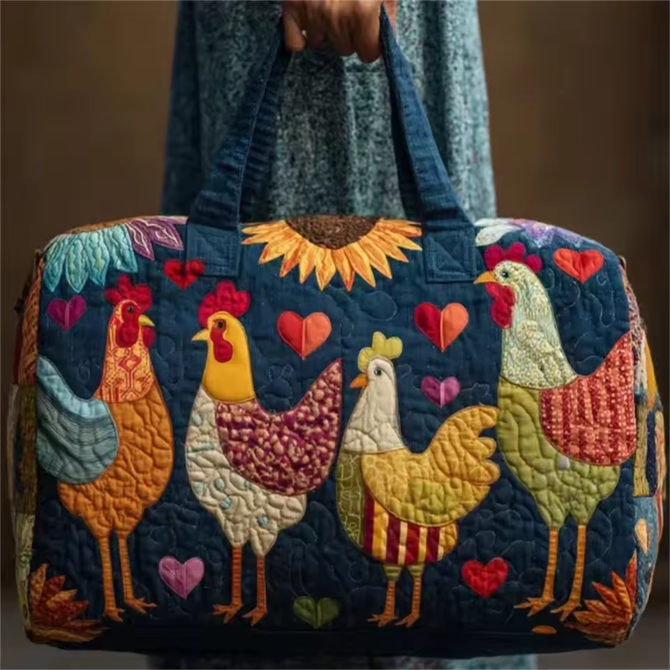 Soft Handmade Travel Bag