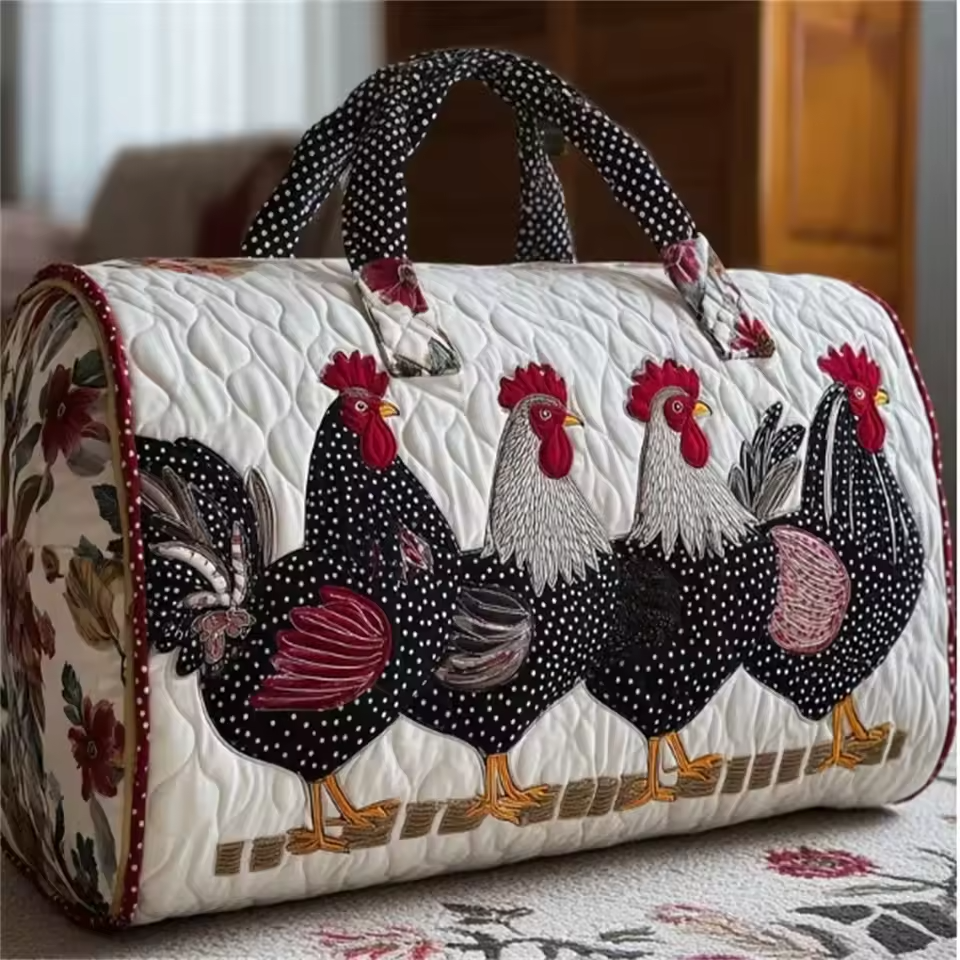 Soft Handmade Travel Bag