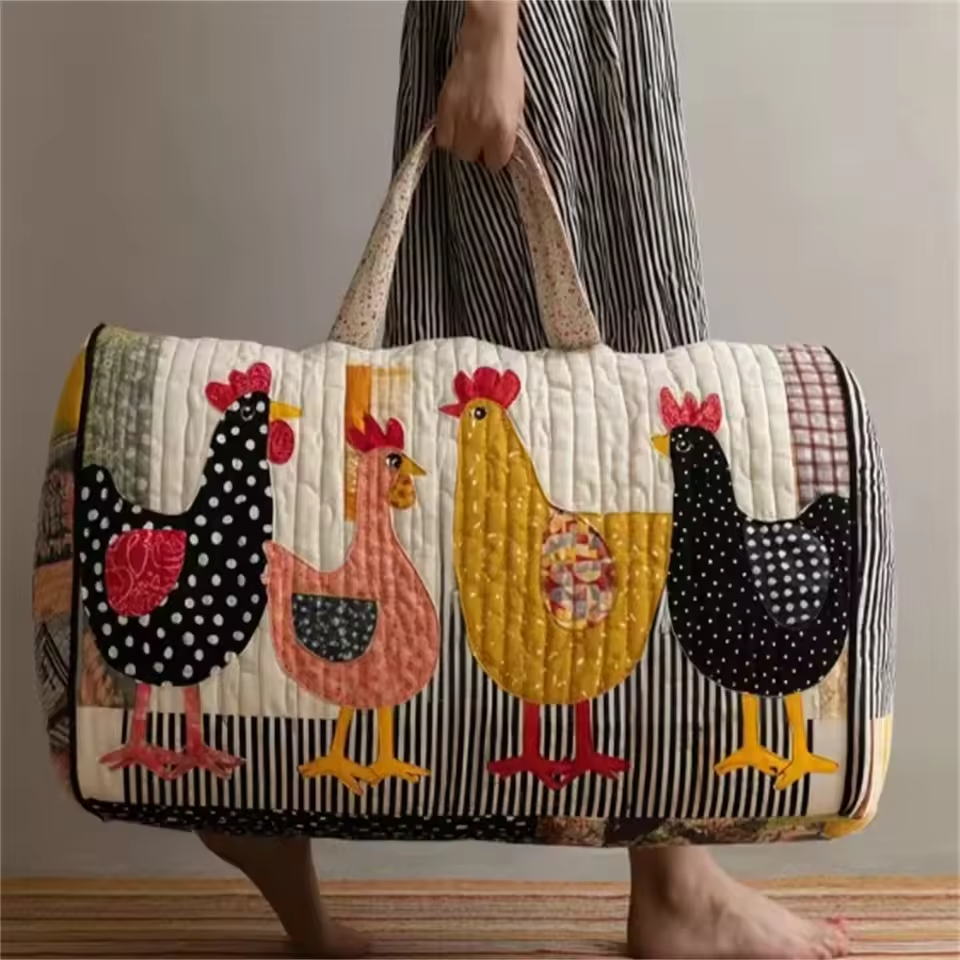 Soft Handmade Travel Bag