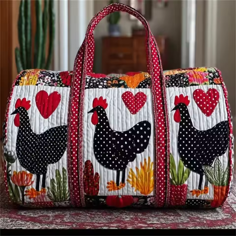 Soft Handmade Travel Bag