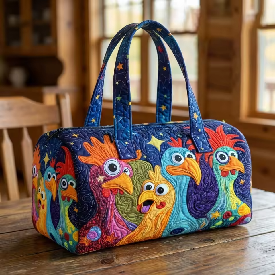 Soft Handmade Travel Bag