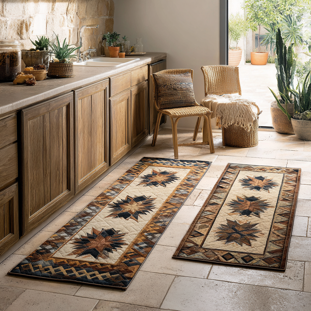Non-Slip Kitchen Rug – Amber Dawn