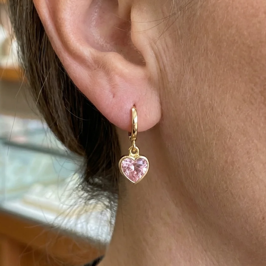 Earrings with Pendants “Cupid” | Gold