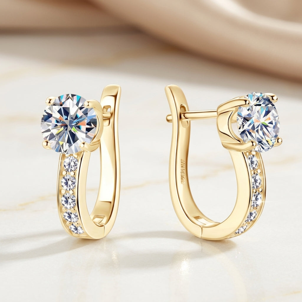 Small Hoop Earrings “Argo” | Gold