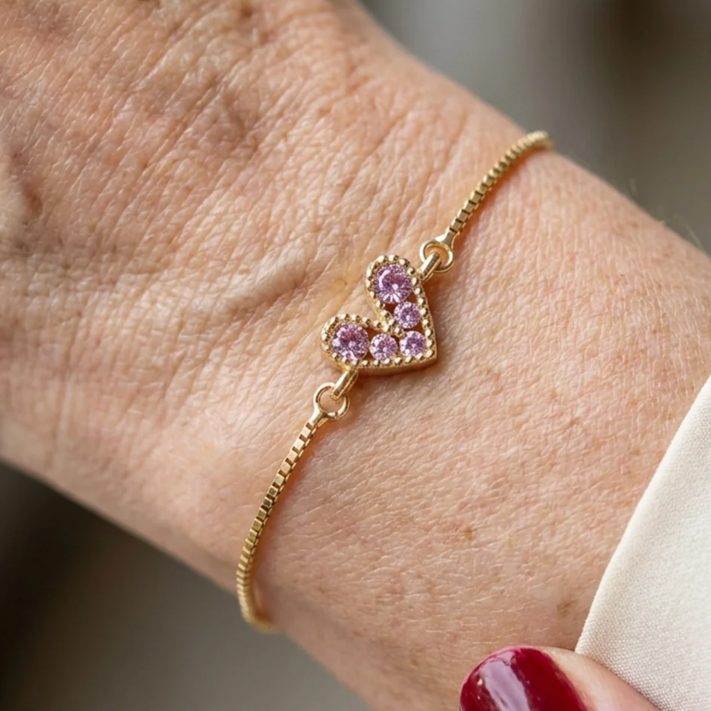 Bracelet “Rosé Love” | Gold