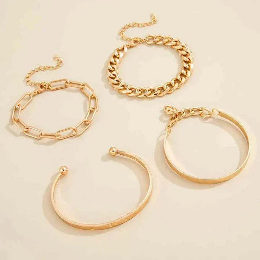 Bracelet Set “Gold Harmony”