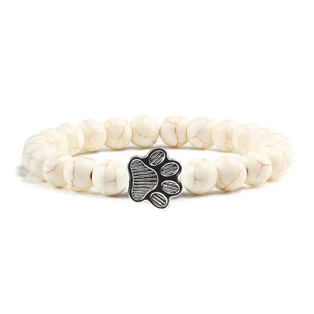 Bracelet with Paw Beads