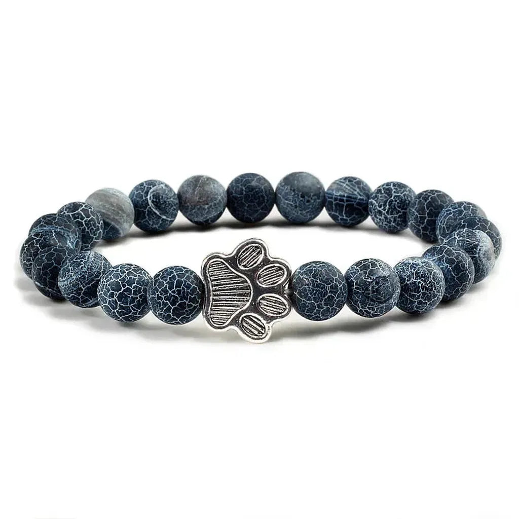 Bracelet with Paw Beads