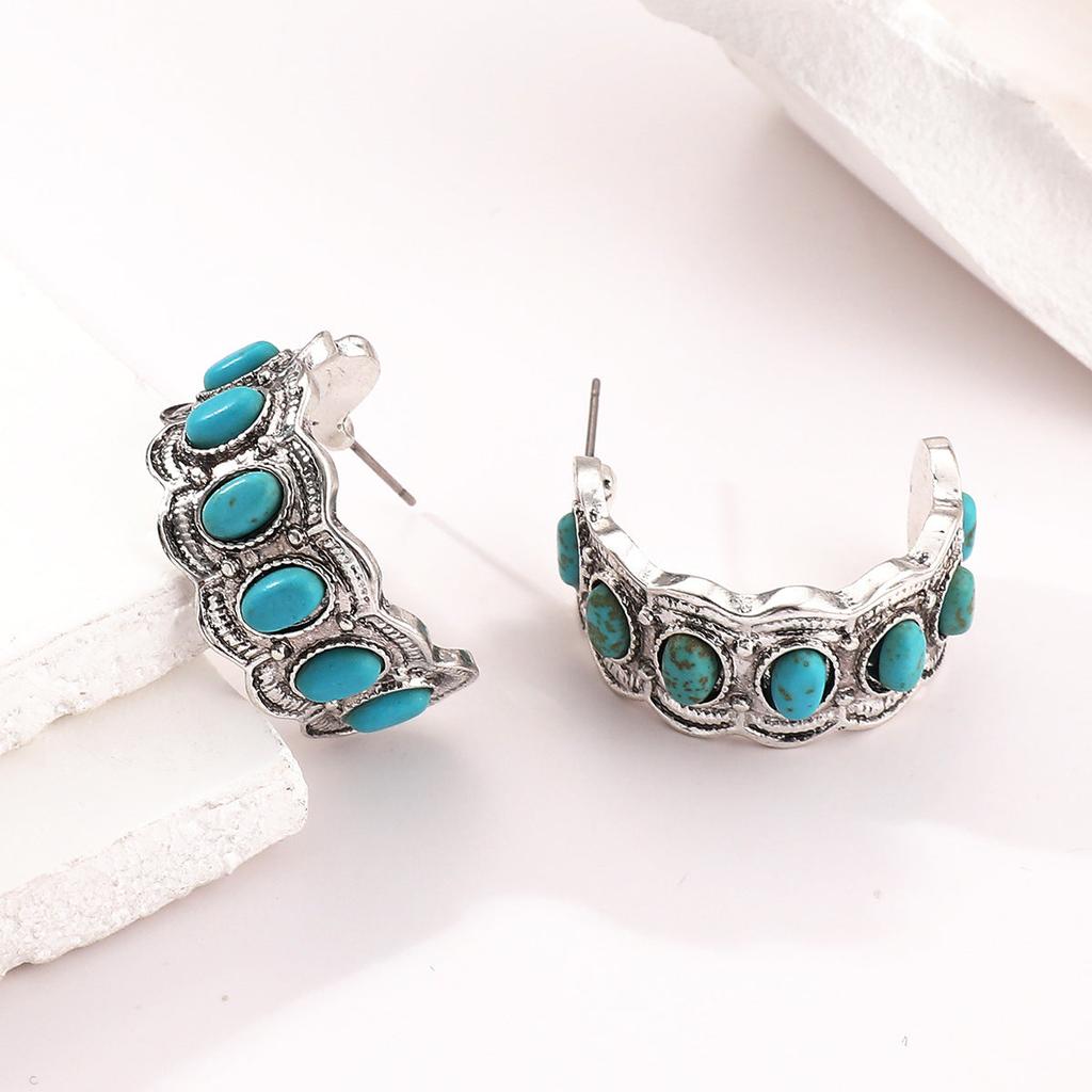 Azurella Earrings | White Gold