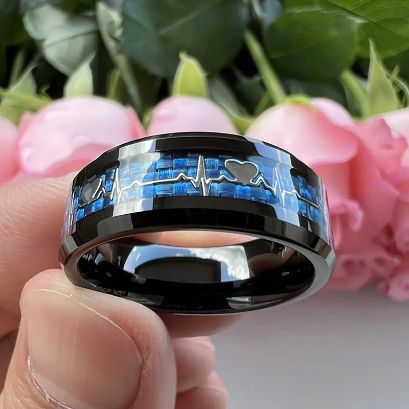 Band Ring “Pulse Wave”