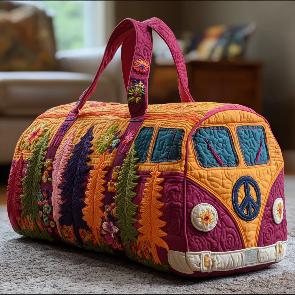 Quilted Travel Bag – Blossom Journey
