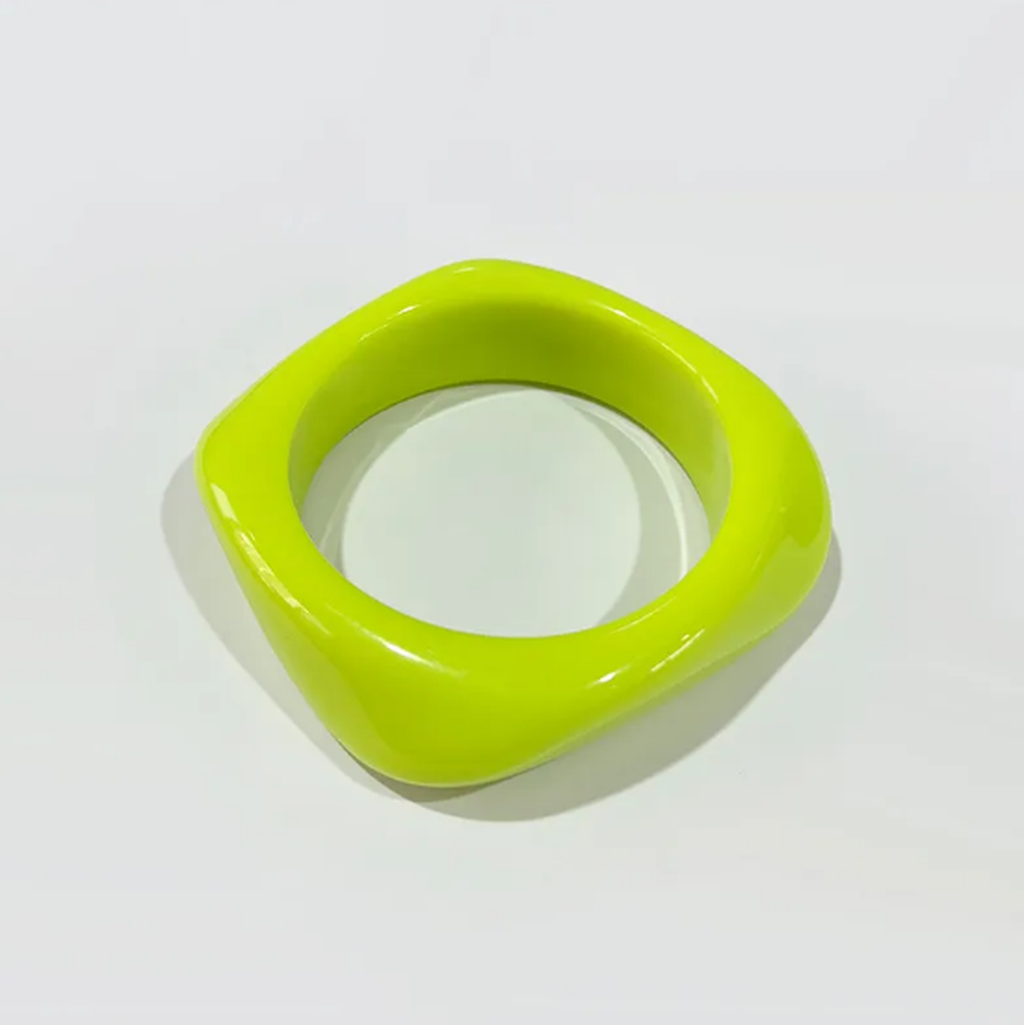 Colourful Square Bracelet in Acrylic