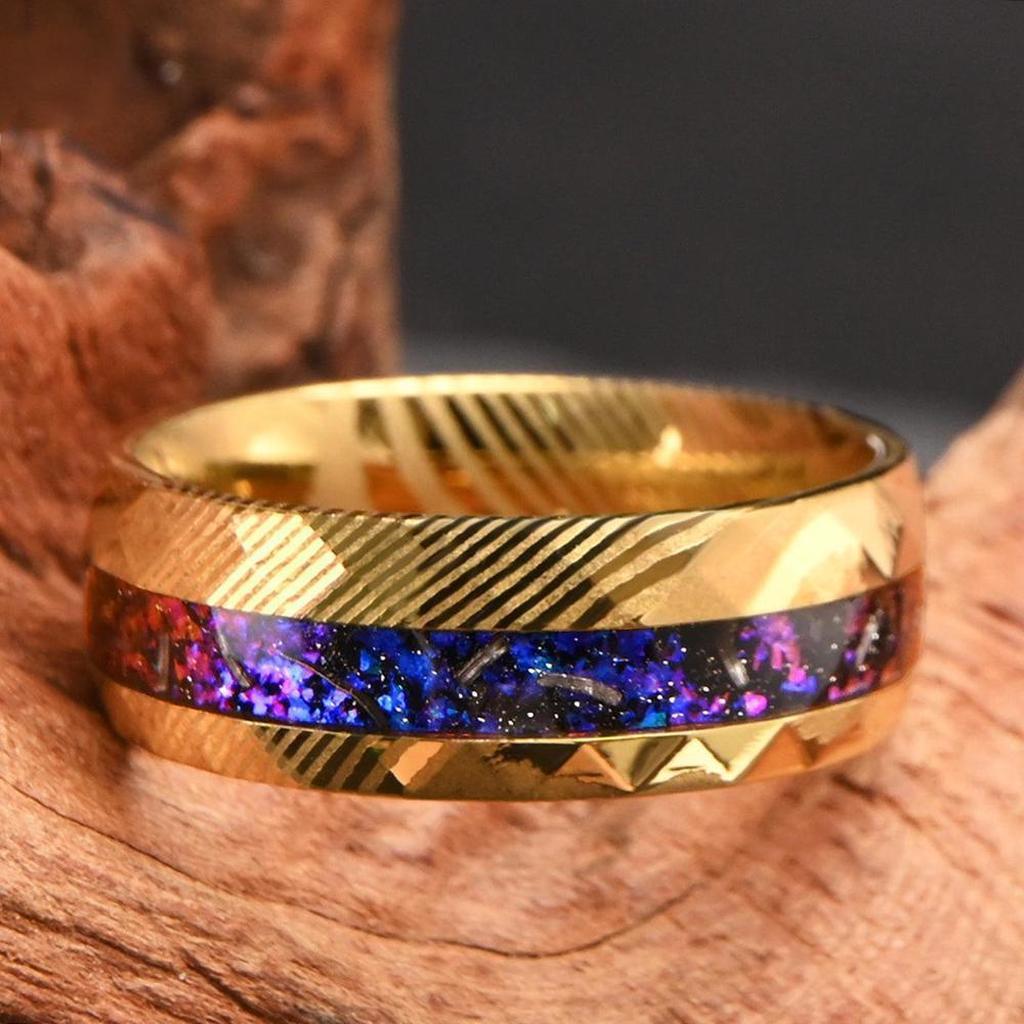 Caelith – Damascus Steel Ring