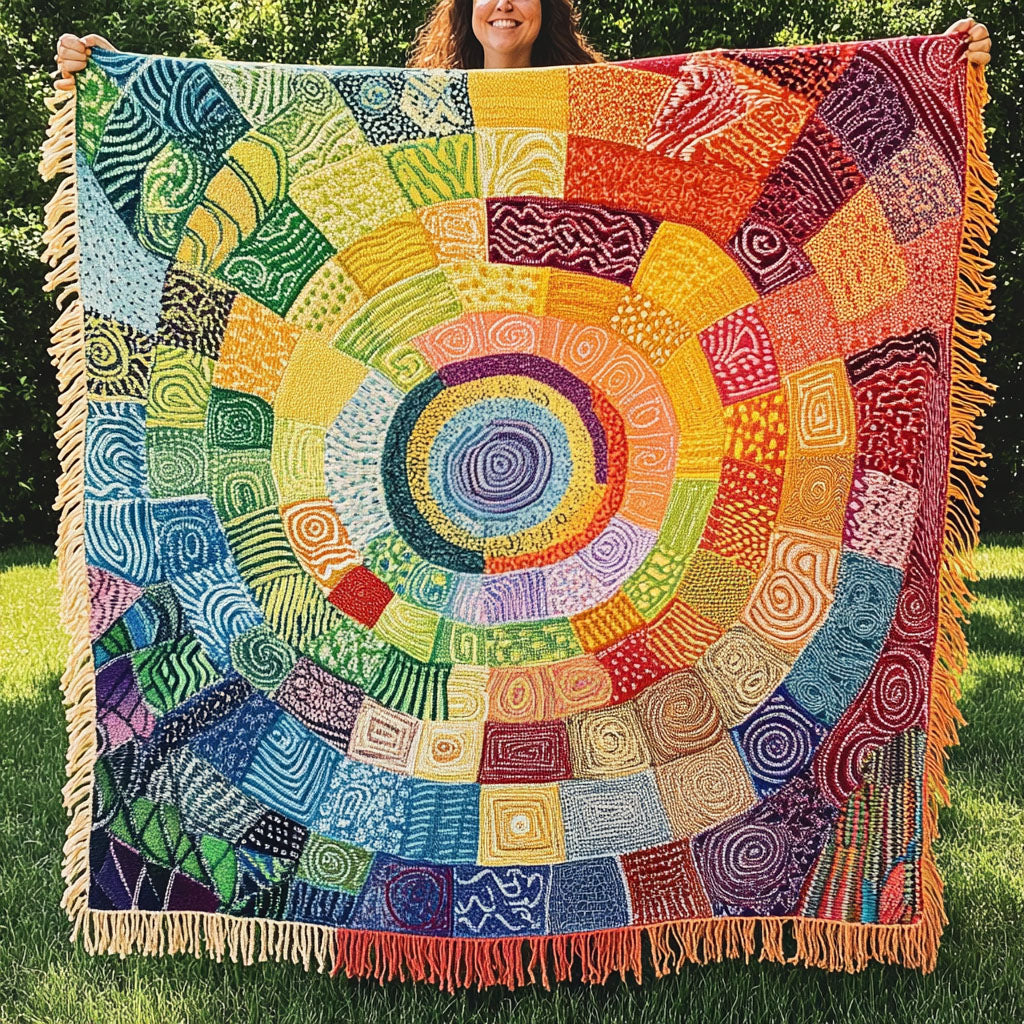 Woven Blanket – Celestial Blaze