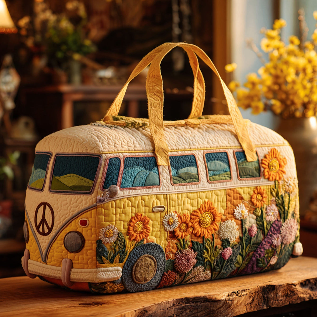 Quilted Travel Bag – Classic Roads