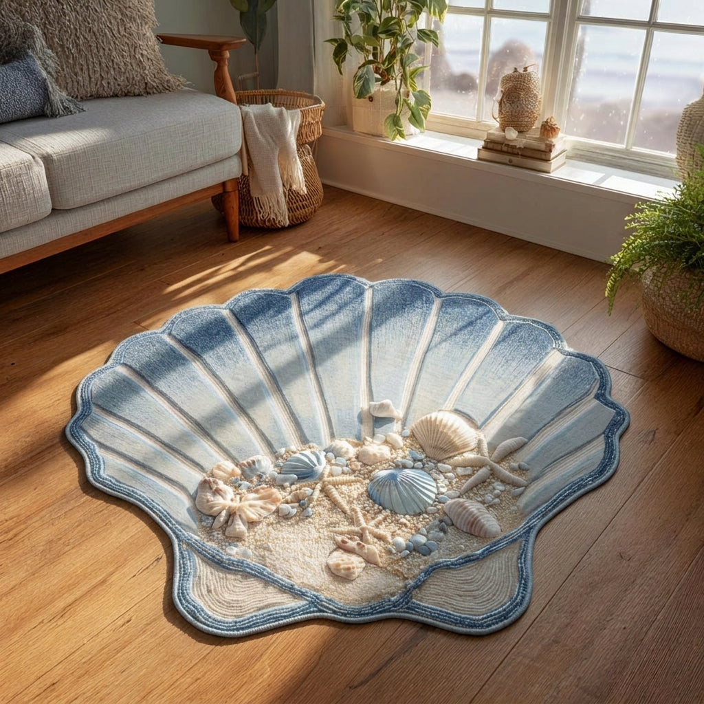 Shaped Rug – Coral Breeze