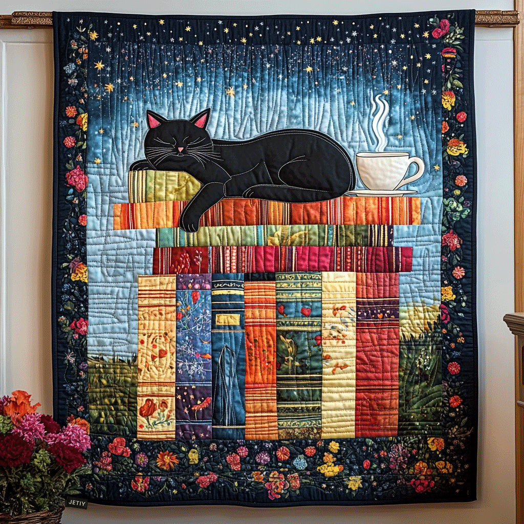 Quilted Blanket – Cuddle Cat Dream