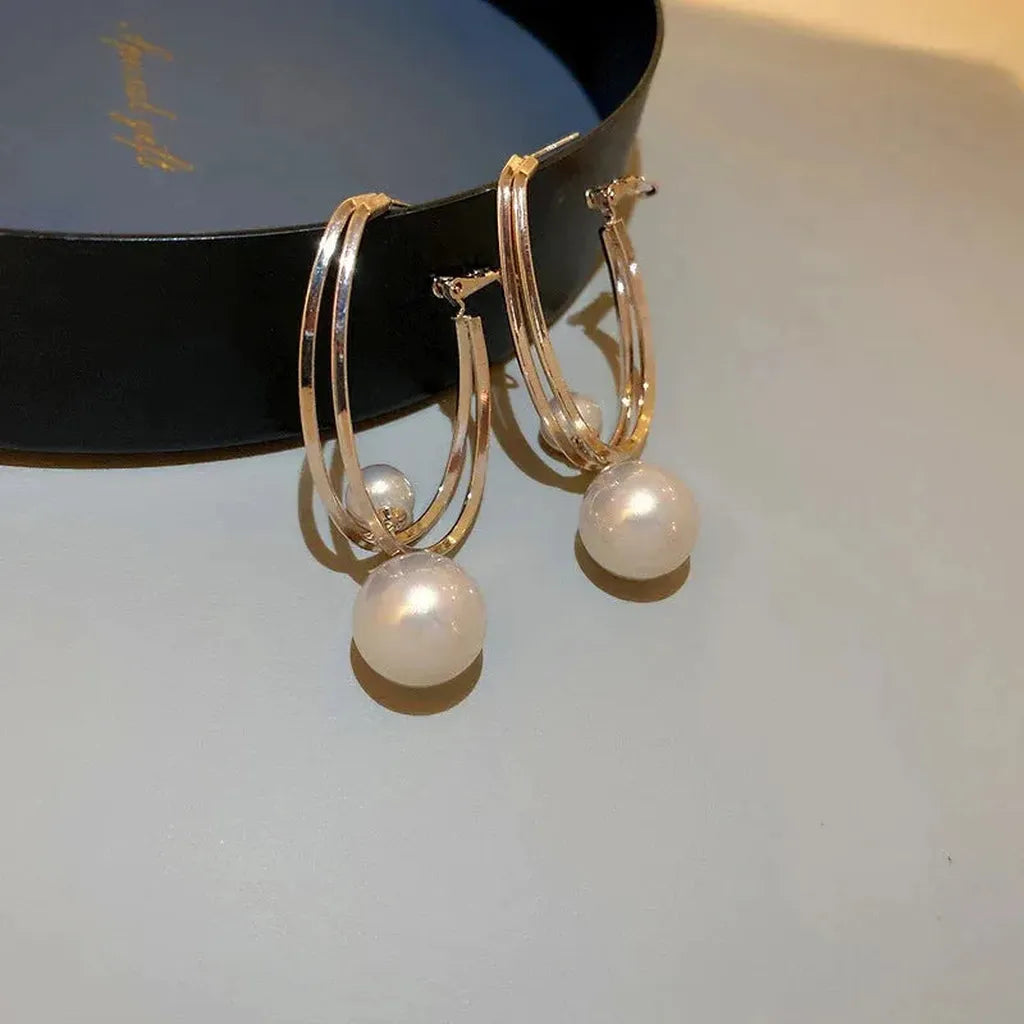 Earrings with Pearls