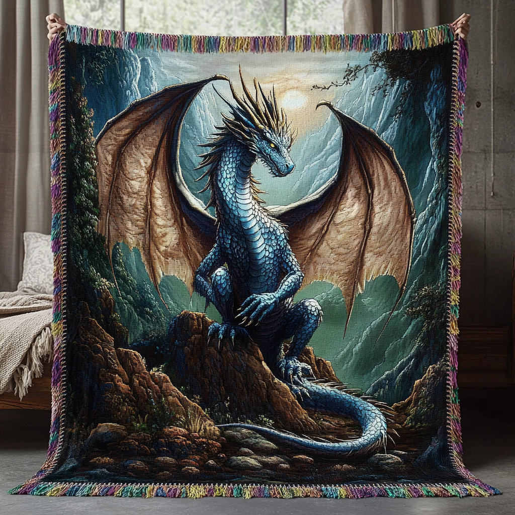 Woven Blanket – Fire-Born Legacy