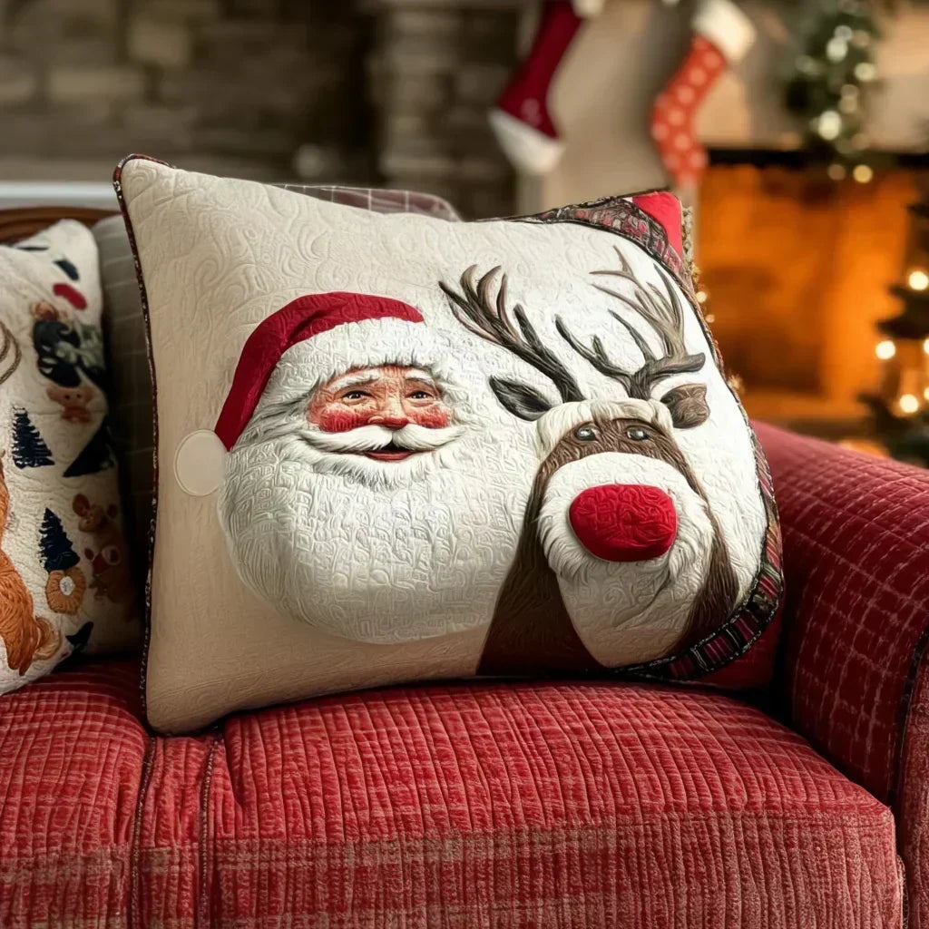 Padded Pillow Cover - Frosty Night