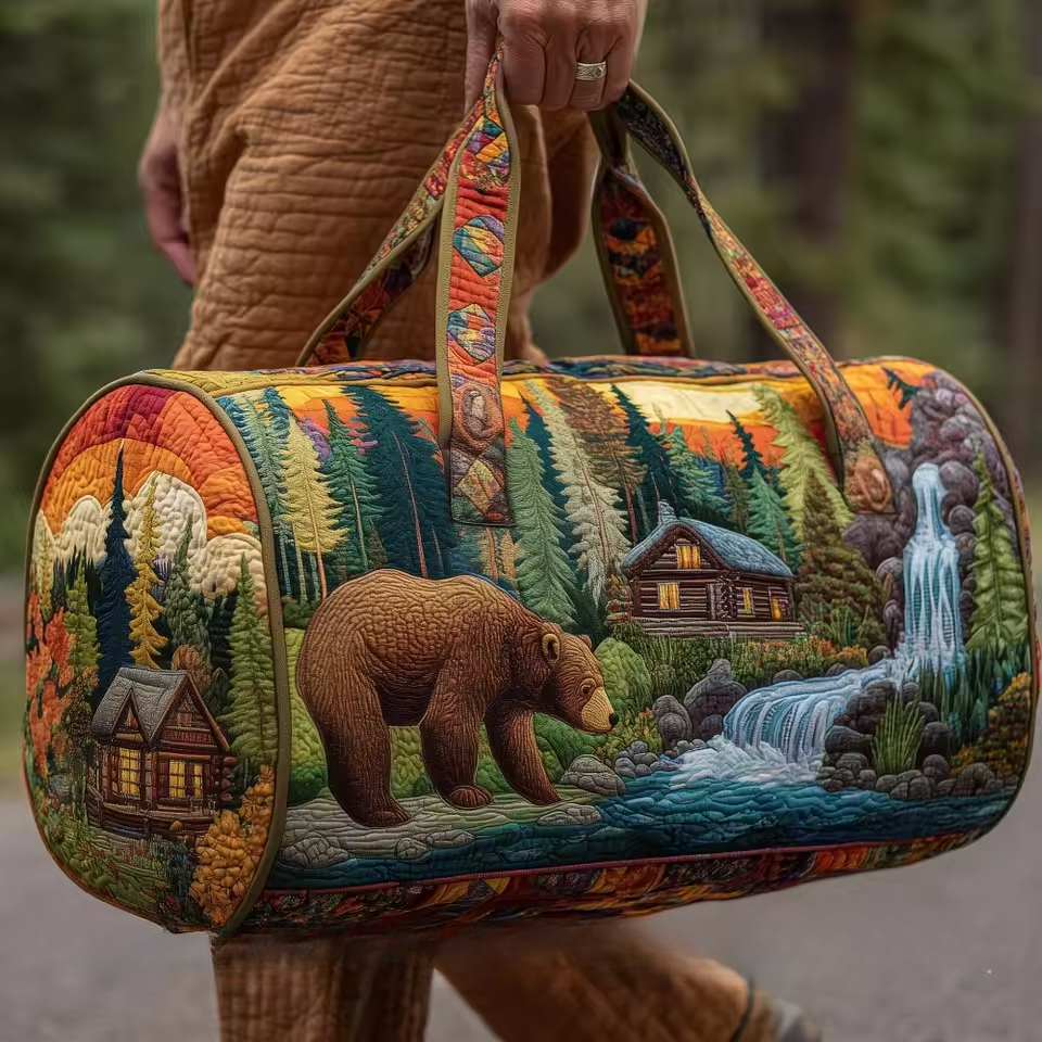 Soft Handmade Travel Bag
