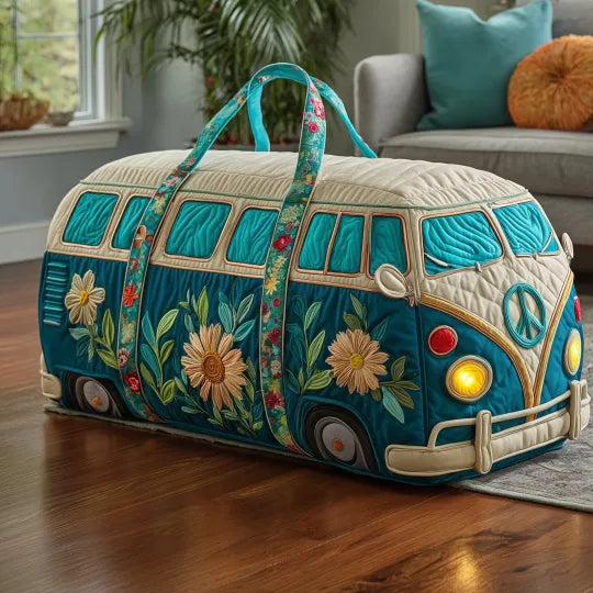 Quilted Travel Bag – Hippie Van