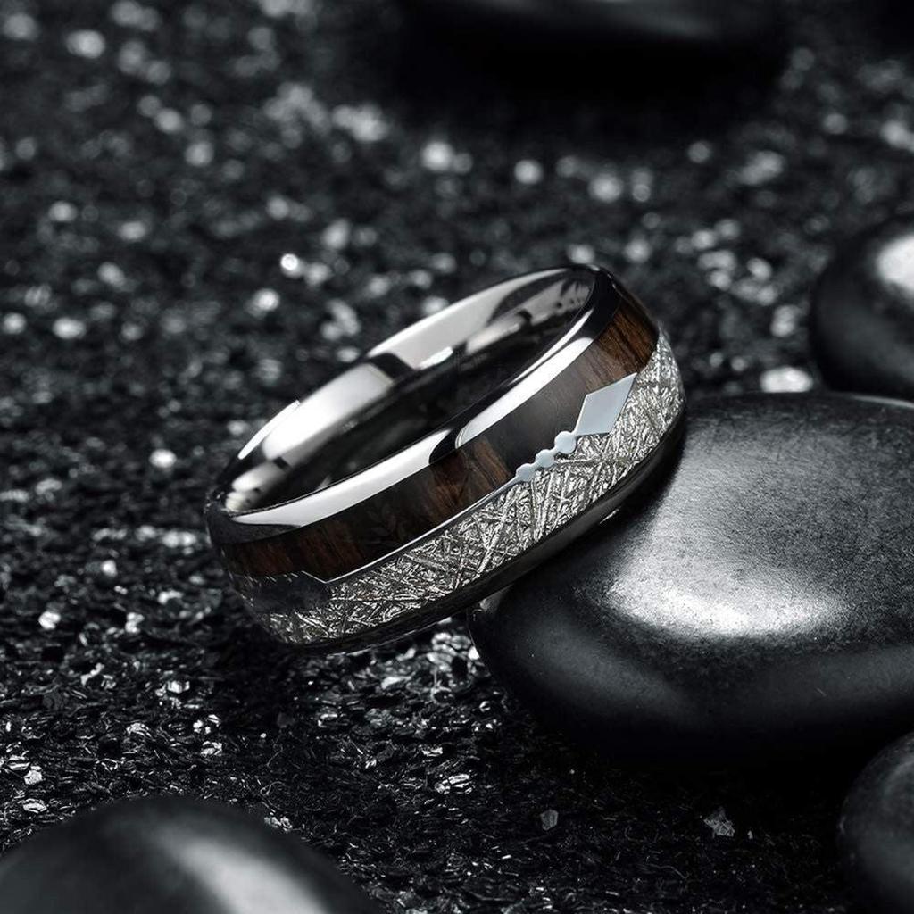 Emberwood – Tungsten Carbide Ring