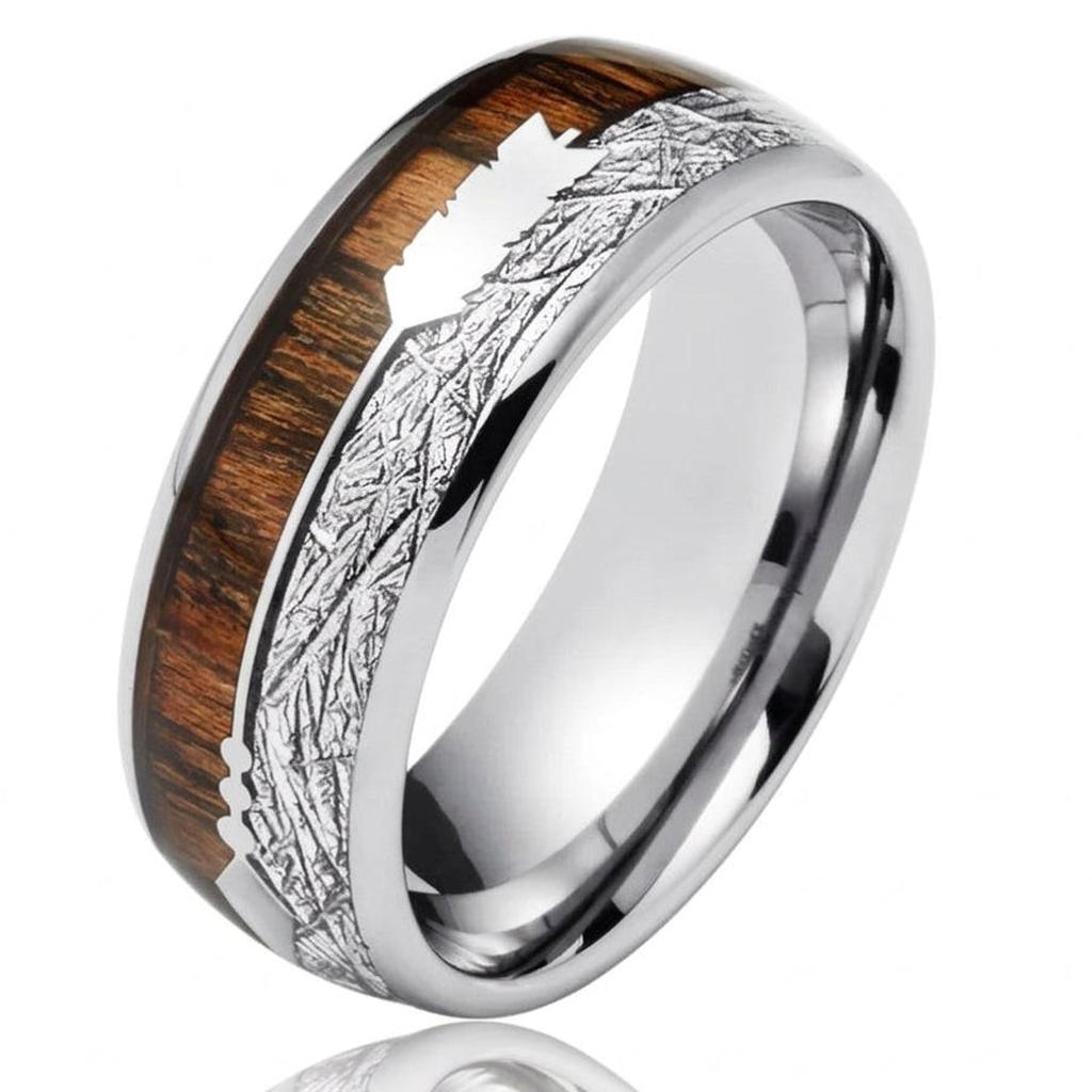 Emberwood – Tungsten Carbide Ring