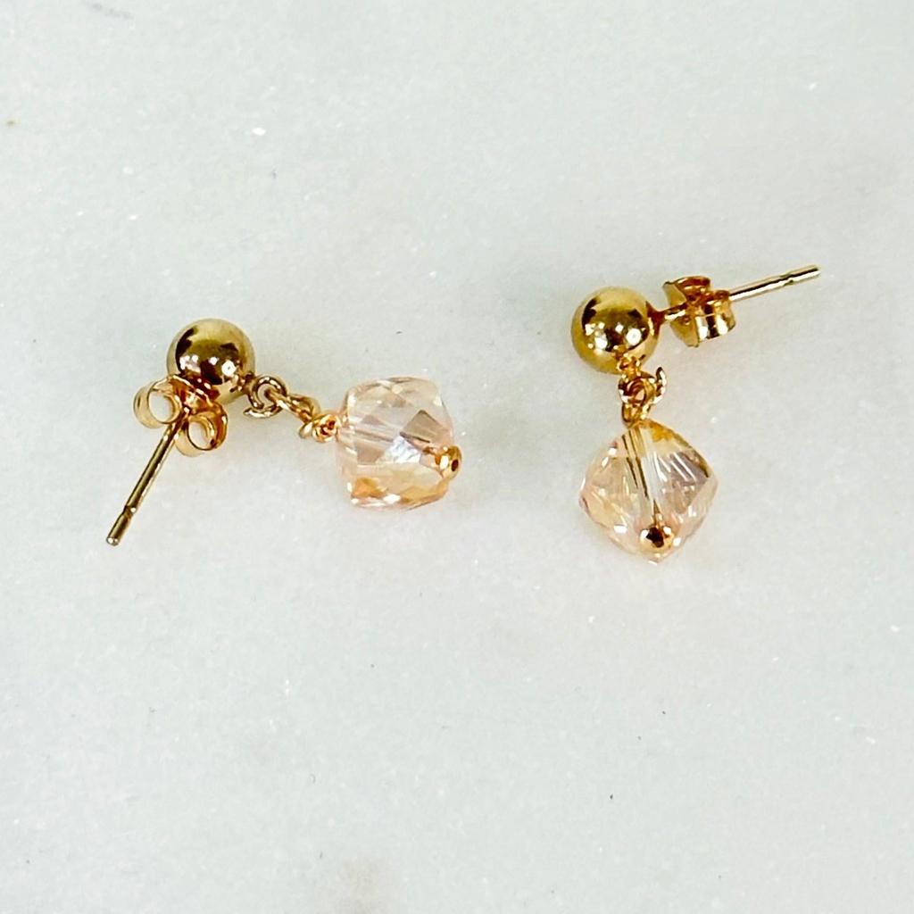 Gold Drop Earrings “Liana”