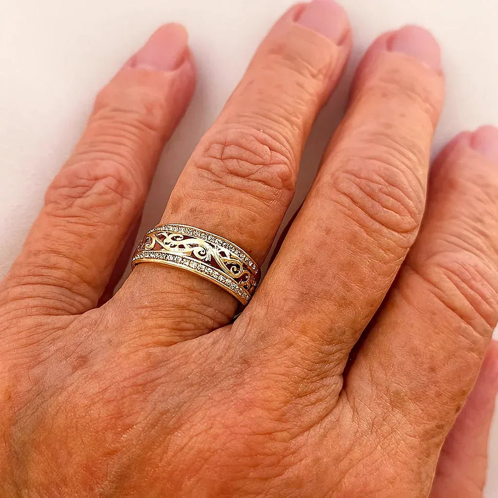 Open Gold Ring