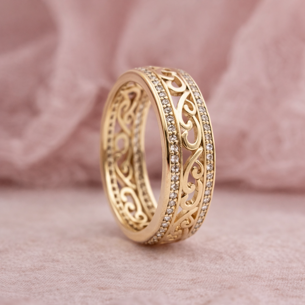 Open Gold Ring