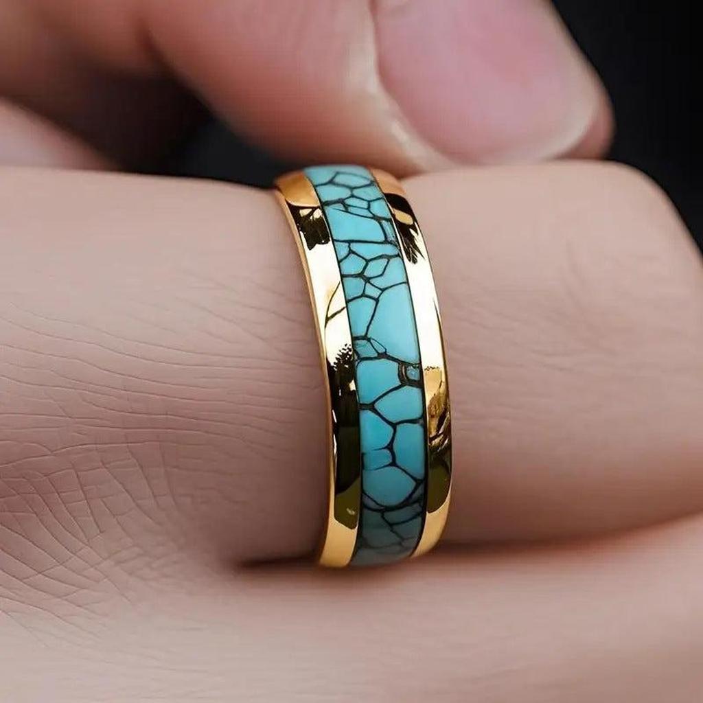 Gold Ring “Tide”