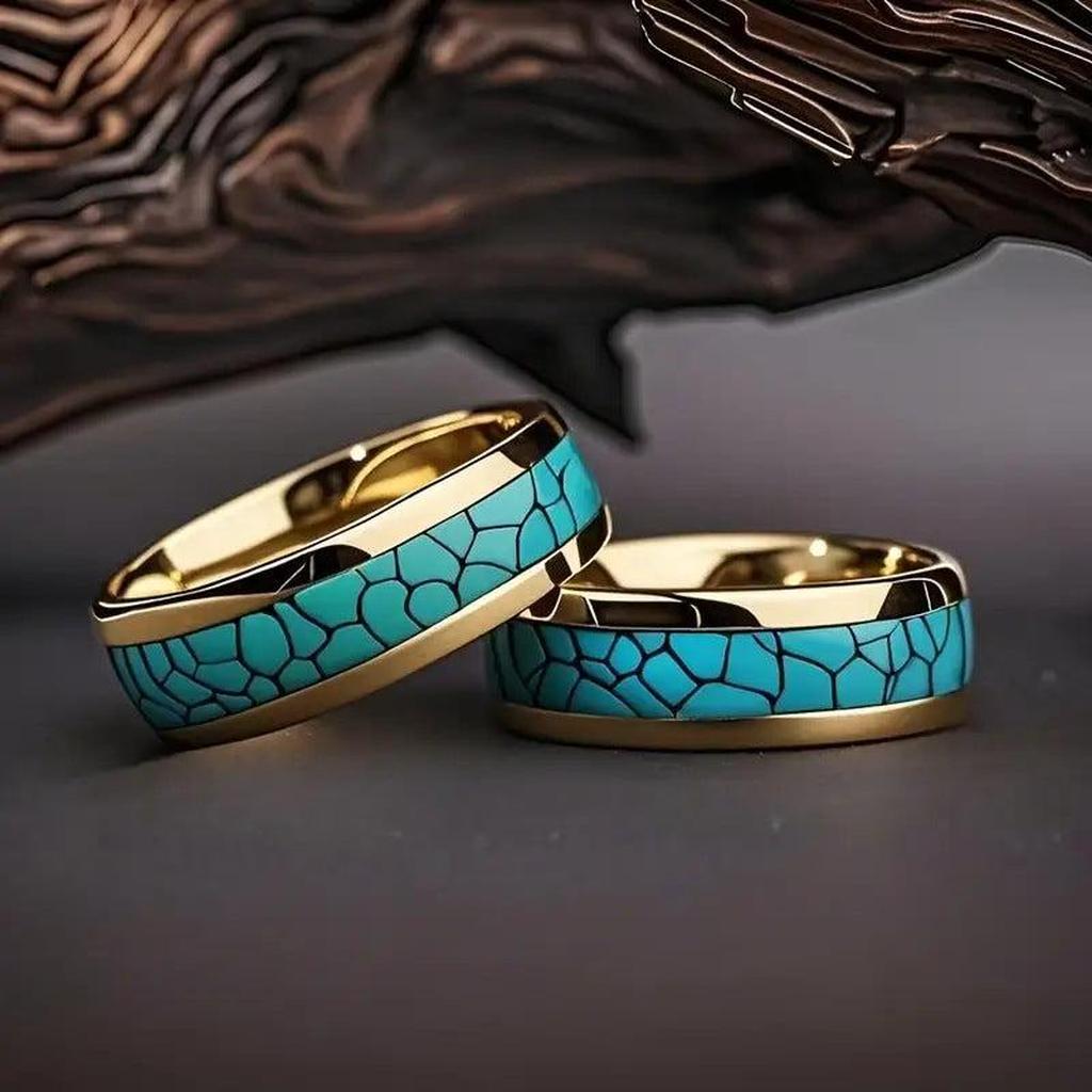 Gold Ring “Tide”